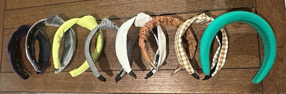 NEW Lele Sadoughi Womens Headband lot + additional 5 new unbranded Headbands